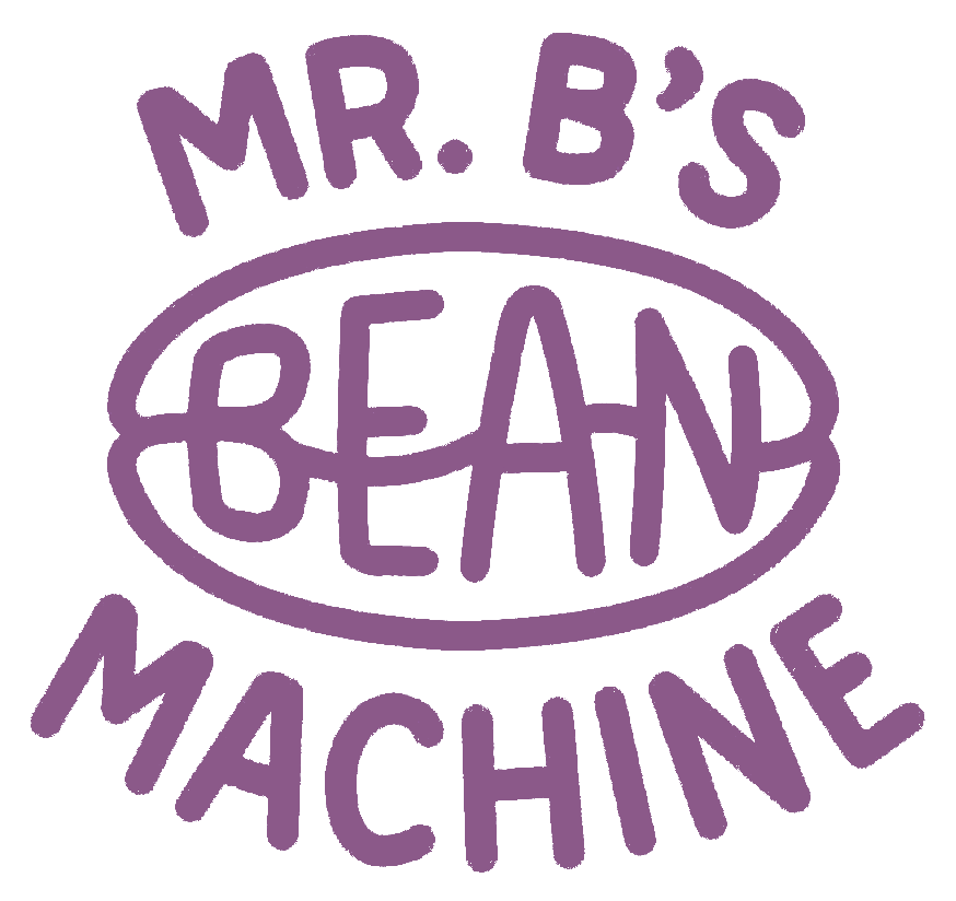 Mr. B’s Bean Machine logo